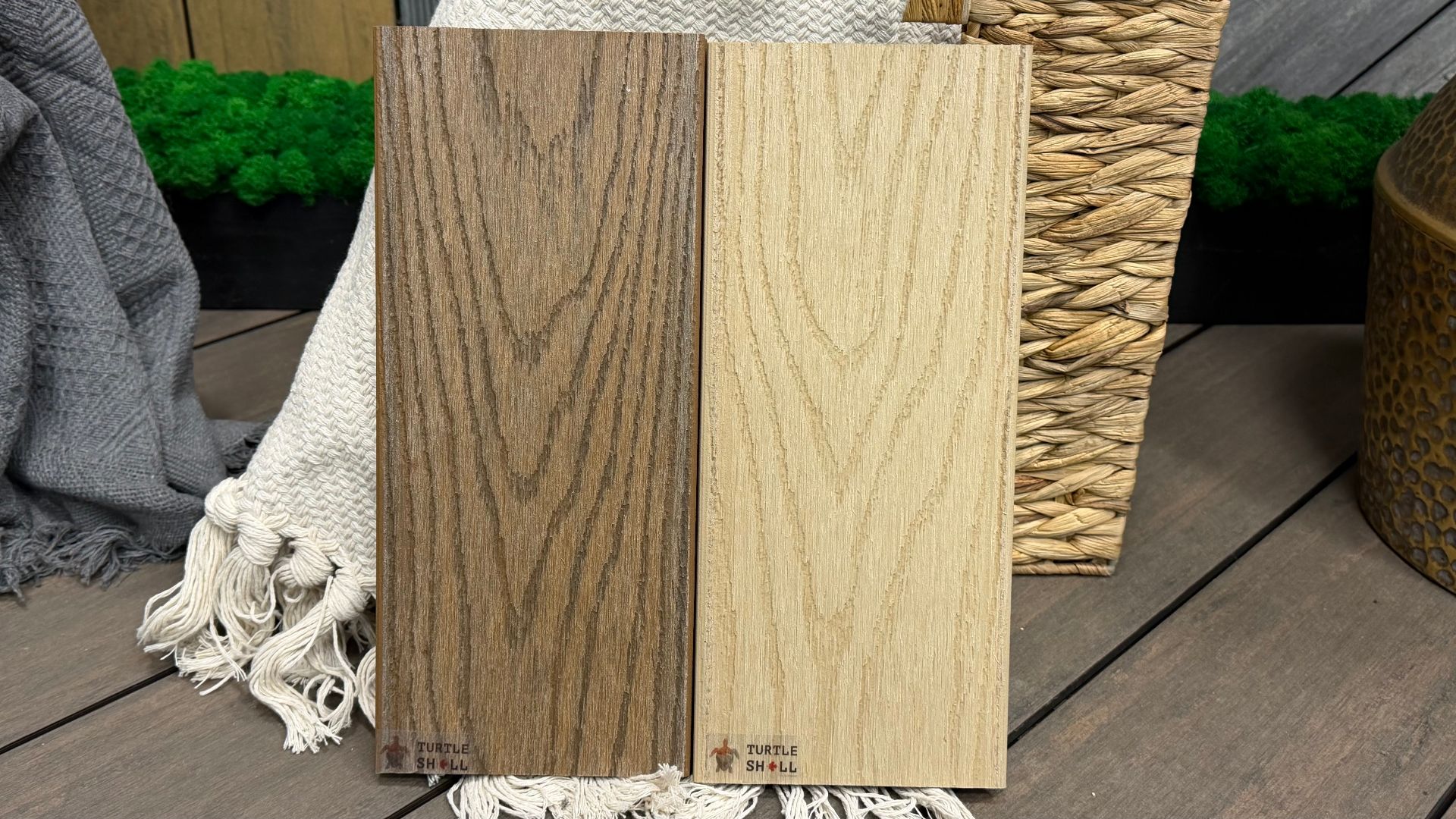 Террасная доска из ДПК Turtle Shell, Solid, Scottish Slatewood, Co-Extrusion (Dual)