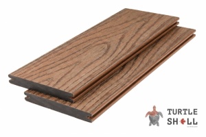 Террасная доска из ДПК Turtle Shell, Solid, Scottish Slatewood, Co-Extrusion (Dual)