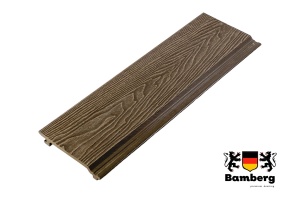 Фасадная доска ДПК Бамберг, Проджект (Project), 173х21 мм — Black Deck
