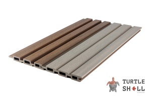 Реечная панель ДПК Fence Lines Australian Palisander (коричневая)