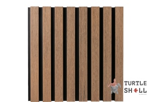 Реечная панель ДПК Мидл Лайнс Ду́ал, Сибирская сосна (Siberian Pine), Коэкструзия